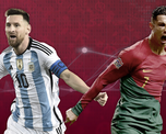 Lionel Messi y Cristiano Ronaldo. Lionel Messi y Cristiano Ronaldo.