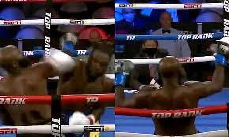 El video viral de un boxeador que noqueó a su oponente y este se desmayó parado. El video viral de un boxeador que noqueó a su oponente y este se desmayó parado.