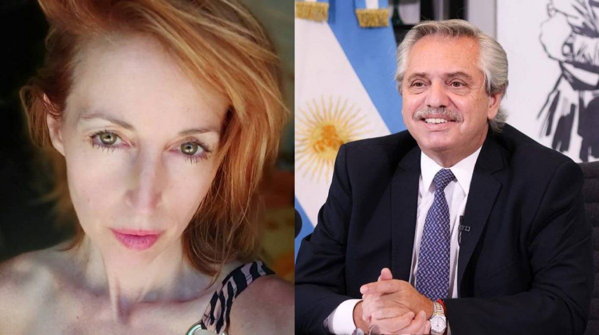 La actriz le marcó ciertas cosas al presidente.