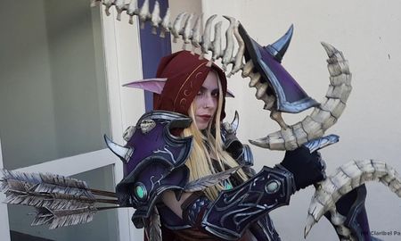 Aome Katze, la santafesina que deslumbró como Sylvanas Windrunner, ganó el Concurso General de Cosplay de la AGS Flow 2021. Aome Katze, la santafesina que deslumbró como Sylvanas Windrunner, ganó el Concurso General de Cosplay de la AGS Flow 2021.