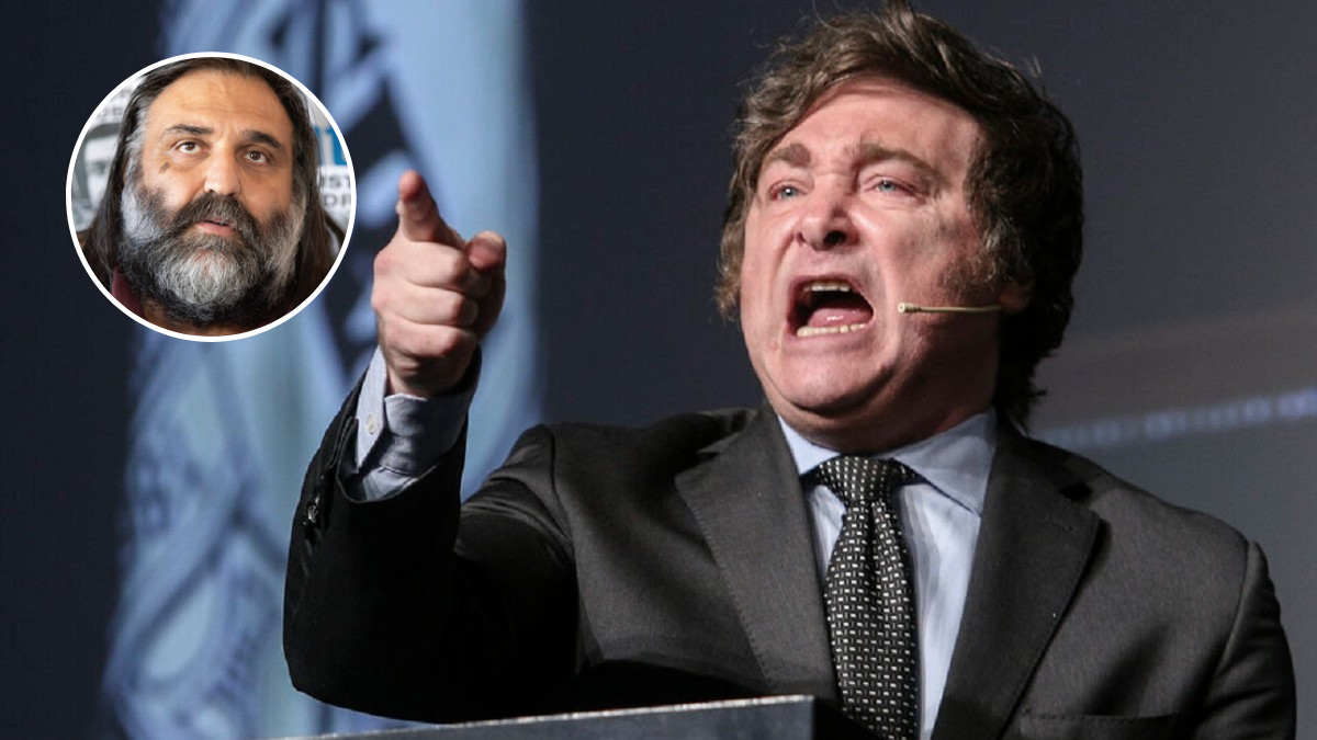 El ataque de Javier Milei a Baradel y los gremios docentes: Usan a los estudiantes como rehenes