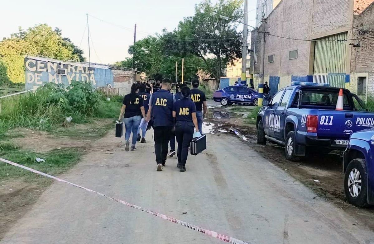 La Agencia de Investigación Criminal trabajó en el lugar donde murió Ignacia Nuñez.