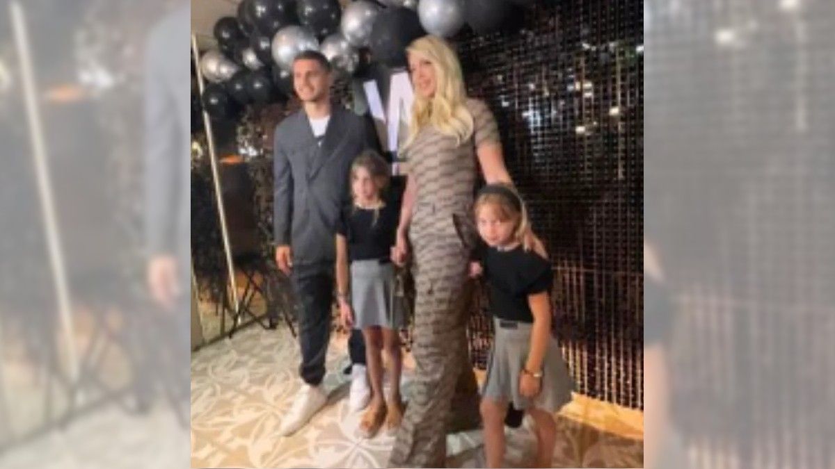 La apariencia de Wanda Nara en esta foto, llevó a pensar a Carmen Barbieri que podría estar embarazada.