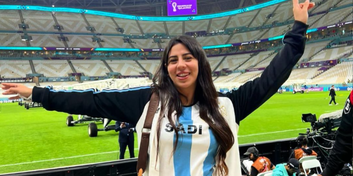 Giuliana Sadi contó a AIRE como llegó a viajar 2 veces a Qatar sin tener dinero.