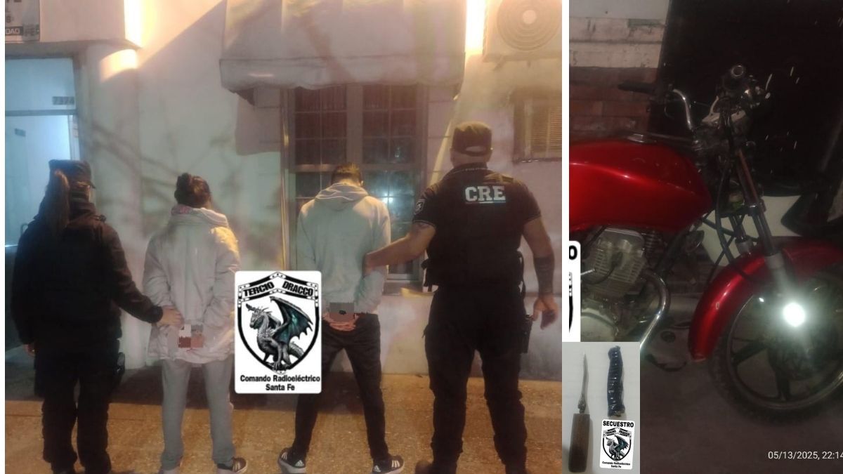 Santa Fe: recuperaron una moto robada