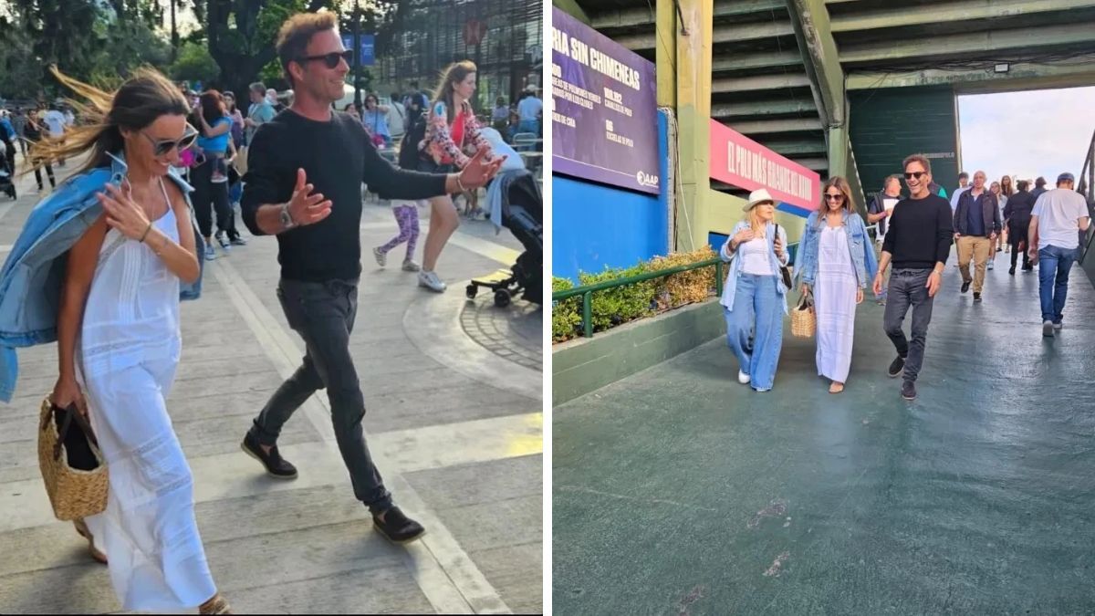 Pampita y Martín Pepa fueron fotografiados tomados de la mano. Pampita y Martín Pepa fueron fotografiados tomados de la mano.