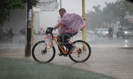 El lunes comenzó con lluvias intensas en varias localidades del centro provincial. El lunes comenzó con lluvias intensas en varias localidades del centro provincial.