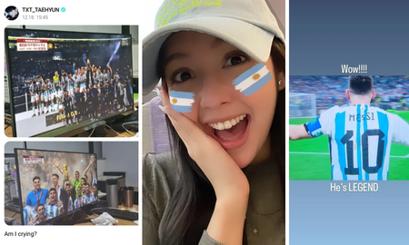 Idols de Kpop, actores y modelos coreanos festejaron el triunfo de Argentina en la final de Mundial Idols de Kpop, actores y modelos coreanos festejaron el triunfo de Argentina en la final de Mundial