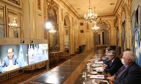 Alberto Fernández se reúne con los gobernadores para definir el inicio de la vacunación Alberto Fernández se reúne con los gobernadores para definir el inicio de la vacunación