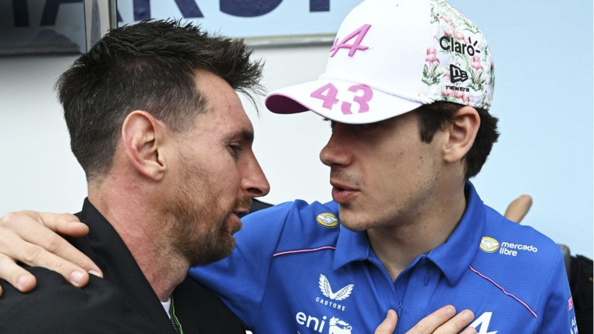 Messi habló en el Gran Premio de Miami tras visitar a Franco Colapinto: Teníamos ganas de saludarlo
