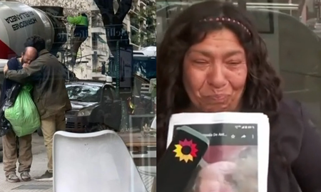 Buscan con desesperación al hombre en situación de calle que se volvió viral por un abrazo Buscan con desesperación al hombre en situación de calle que se volvió viral por un abrazo