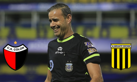 Ariel Penel será el árbitro para el partido de Colón vs. Almirante Brown Ariel Penel será el árbitro para el partido de Colón vs. Almirante Brown