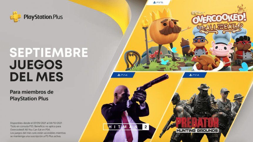 Los tres juegos gratis de PlayStation Plus en septiembre.