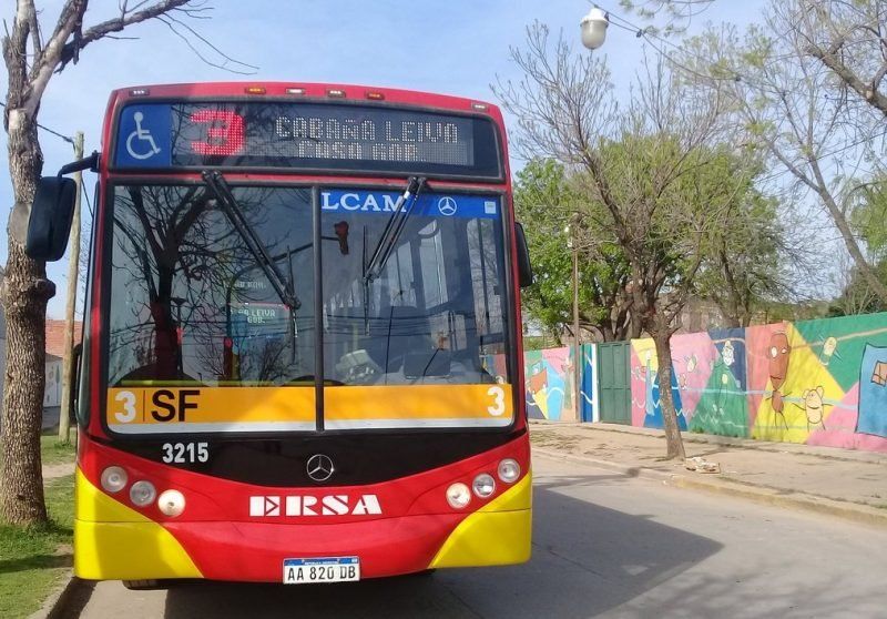 Feriado: las líneas de ERSA circularon con sólo dos coches por turno