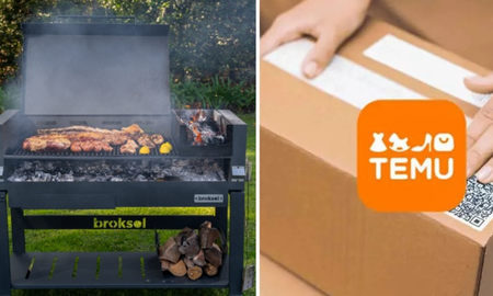 Compró una parrilla por Temu para hacer asados y recibió esto. Compró una parrilla por Temu para hacer asados y recibió esto.