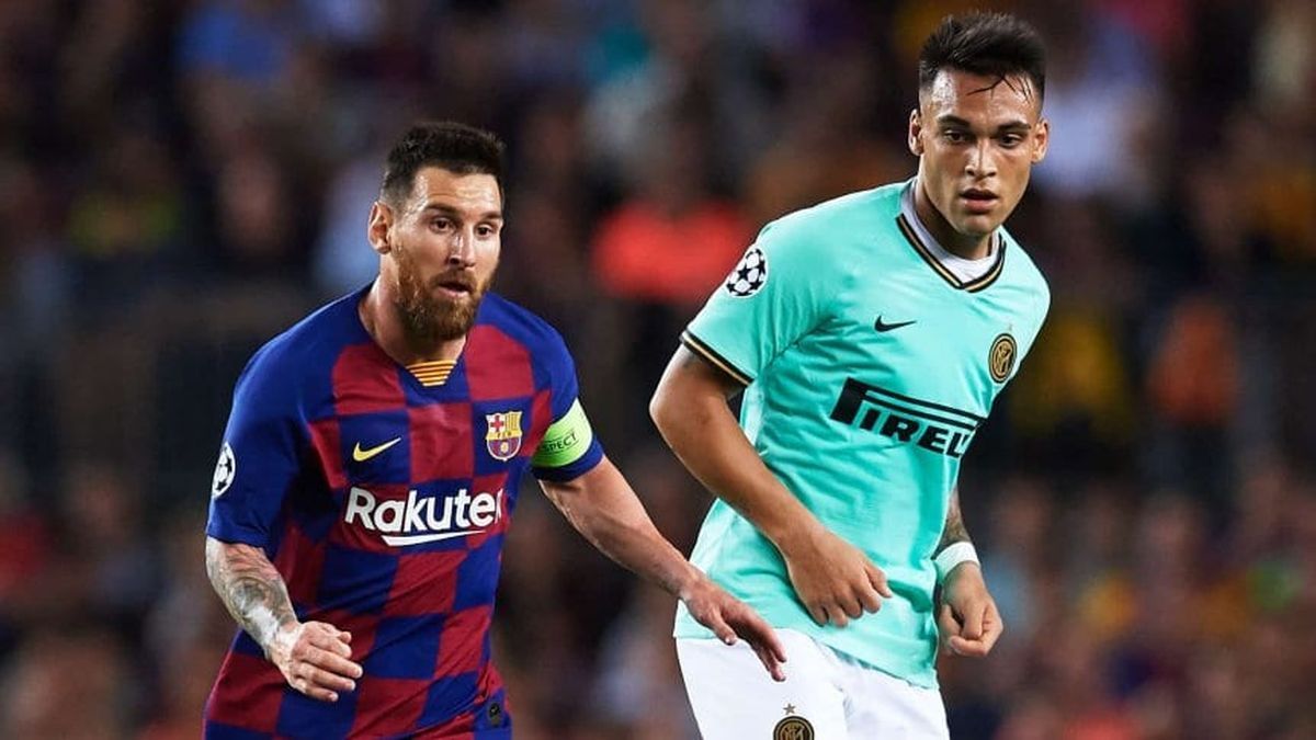 ¿Trueque Messi-Lautaro Martínez? En Italia ven factible esa operación