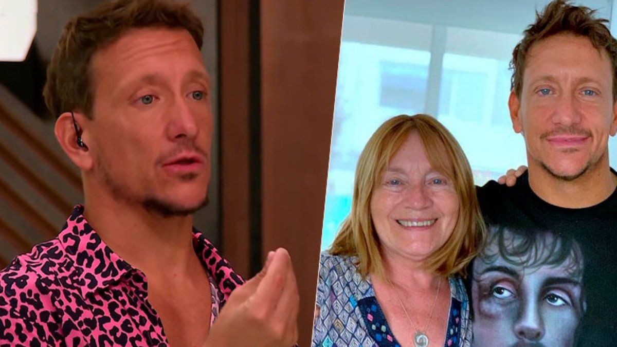 Nico Vázquez no pudo ir a visitar a su madre