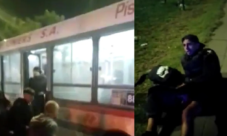 Un agente del Servicio Penitenciario Federal fue detenido por disparar dentro de un colectivo Un agente del Servicio Penitenciario Federal fue detenido por disparar dentro de un colectivo