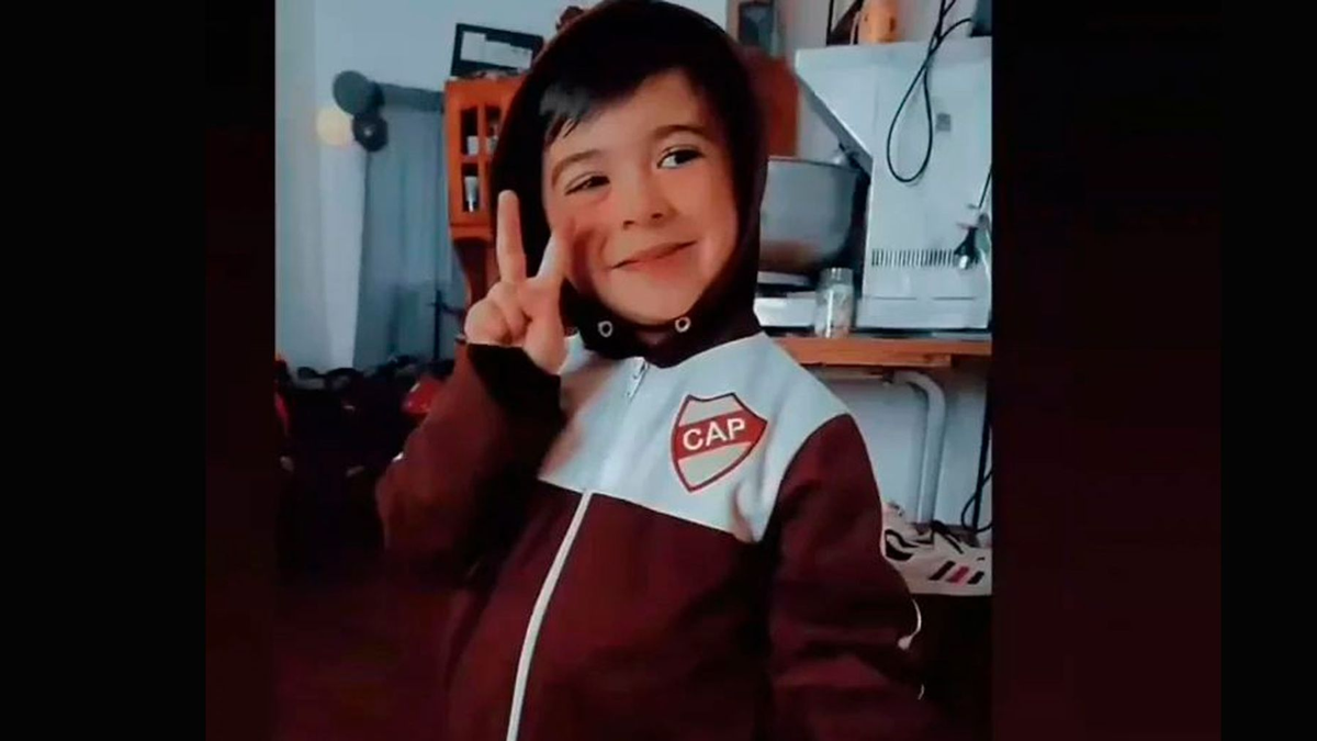 Santino Godoy Blanco, de 4 años, falleció por una neumonía bilateral.