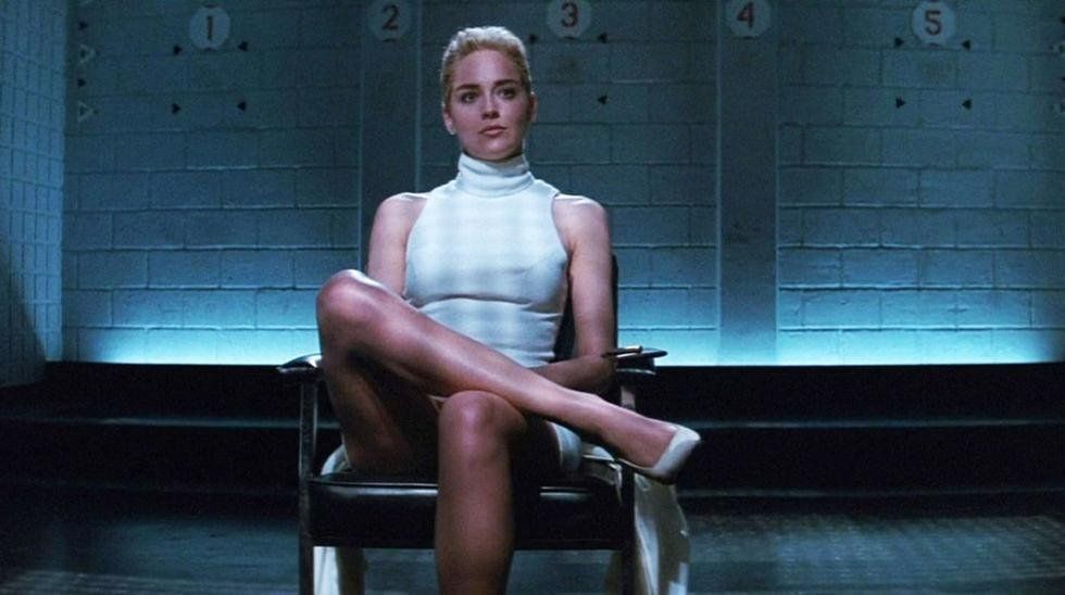 La polémica escena de "Bajos instintos".