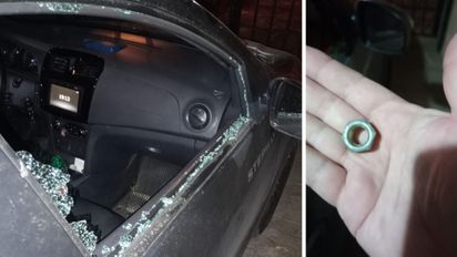 Santo Tomé: le rompieron el vidrio del auto con una tuerca en el Acceso Norte