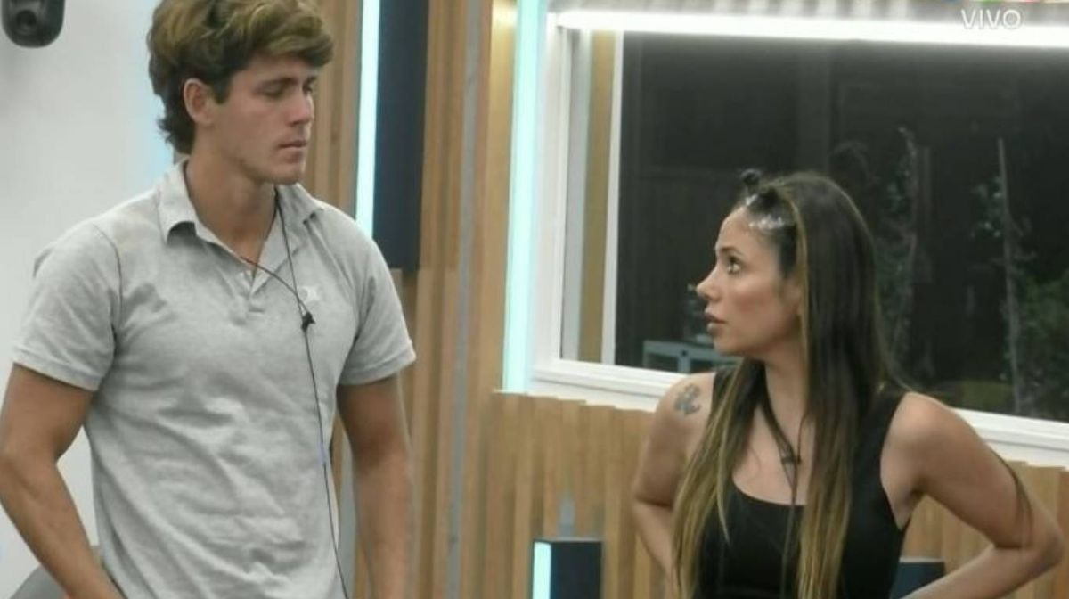 Romina Uhrig y Marcos Ginocchio se llevaban muy bien en la casa de Gran Hermano.