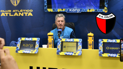 El aviso de Mario Sciacqua, DT de Atlanta, antes de jugar contra Colón en la Primera Nacional