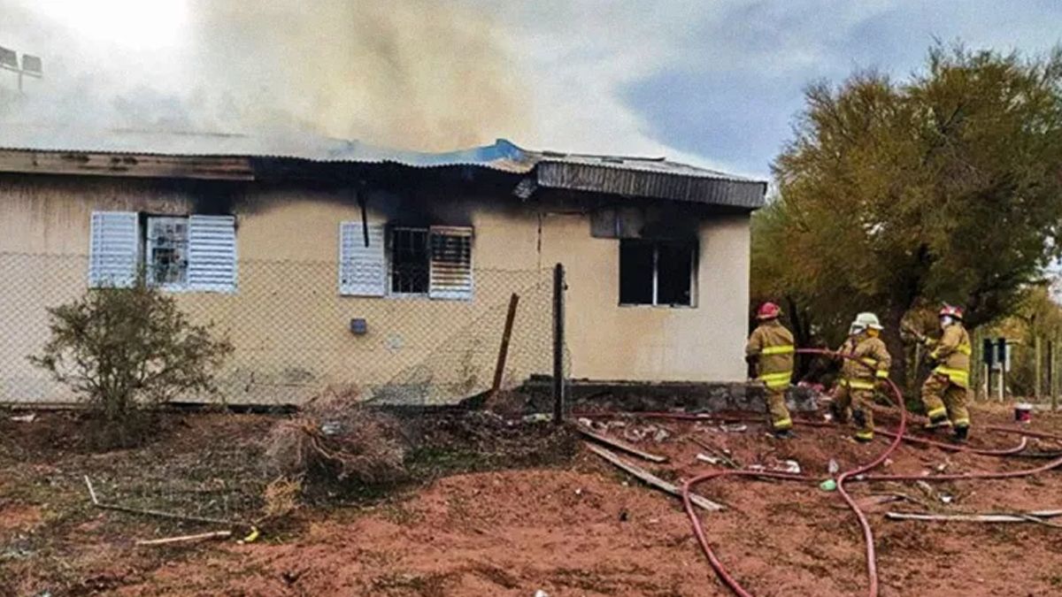 La explosión se produjo en un sector en remodelación de la escuela albergue 144