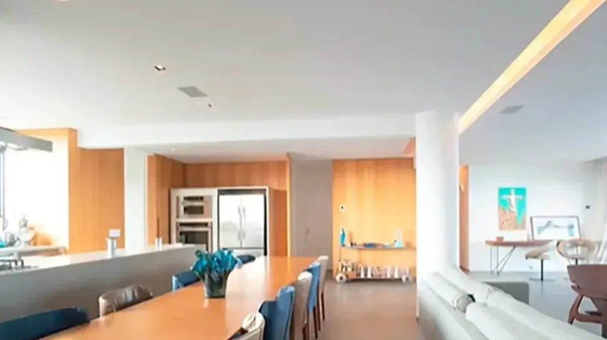 Los lujos del departamento de Juan Darthés en Brasil. 