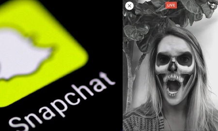Halloween: nuevas lentes, disfraces y un mapa de terror en Snapchat Halloween: nuevas lentes, disfraces y un mapa de terror en Snapchat