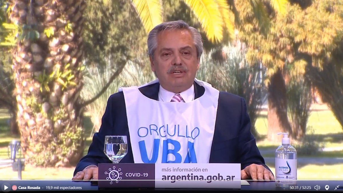 Alberto Fernández estará presente en el acto por el bicentenario de la UBA&nbsp; y analizará cómo sigue la vacunación en Argentina.