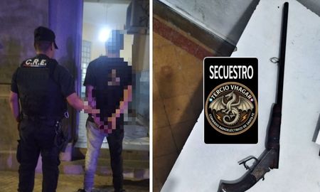 Barrio Varadero Sarsotti: un detenido armado Barrio Varadero Sarsotti: un detenido armado