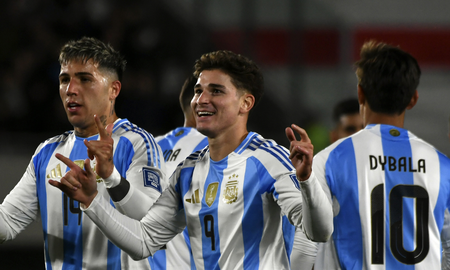 Julián Álvarez, tras su primer gol en el Monumental con la Selección Argentina: Muy... Julián Álvarez, tras su primer gol en el Monumental con la Selección Argentina: Muy...