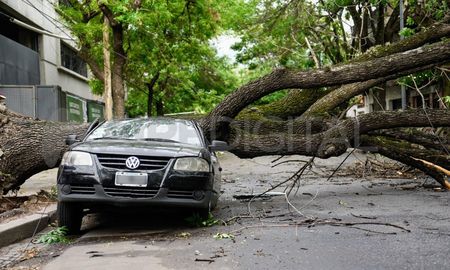 fuerte temporal en santa fe: se restablecio el servicio de colectivos fuerte temporal en santa fe: se restablecio el servicio de colectivos