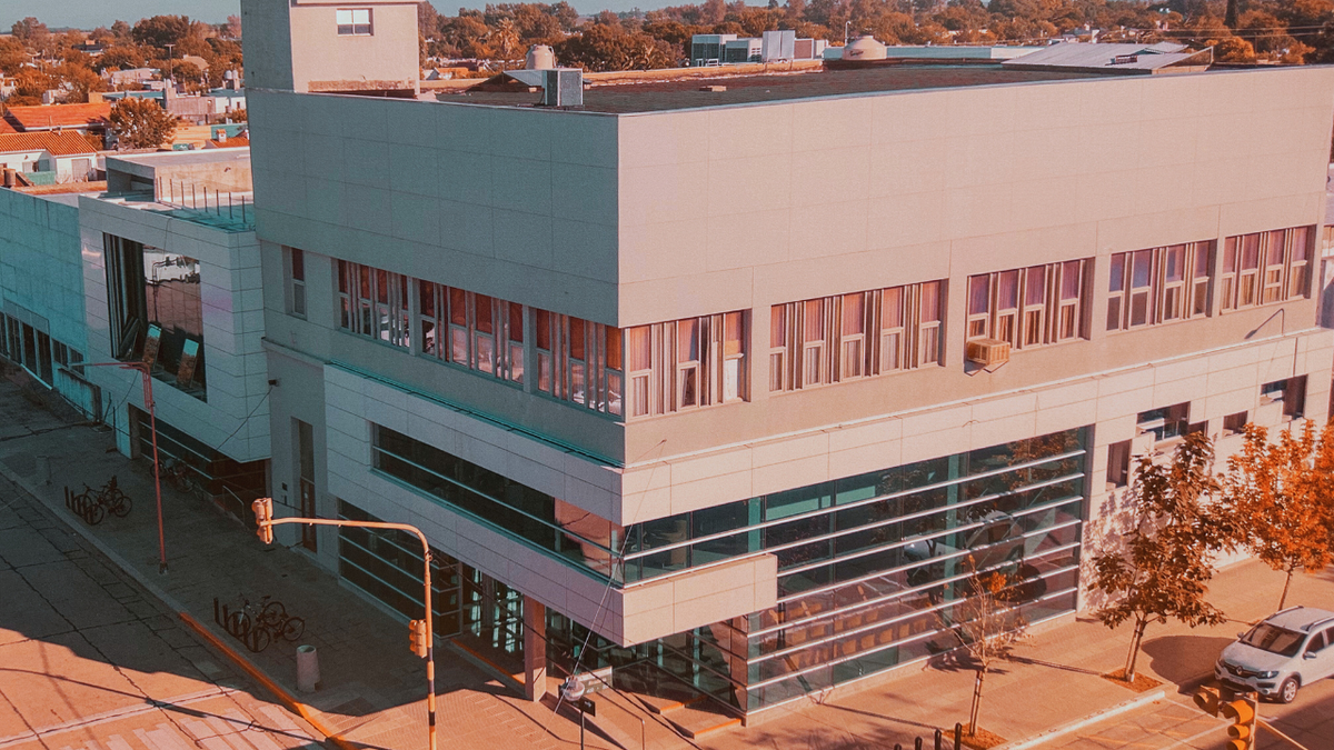 El nuevo edificio de la Asociación Mutual del Club Atlético Argentino