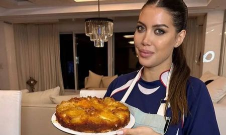 Wanda Nara le pone mucho empeño a la cocina, aunque no es su fuerte. Wanda Nara le pone mucho empeño a la cocina, aunque no es su fuerte.