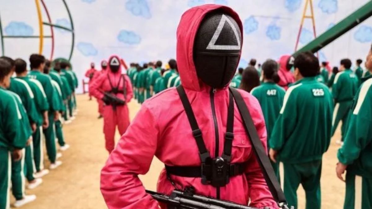 El thriller surcoreano conquistó al mundo en 2021 con su combinación de juegos infantiles mortales y una trama que desafía la moralidad. El thriller surcoreano conquistó al mundo en 2021 con su combinación de juegos infantiles mortales y una trama que desafía la moralidad.