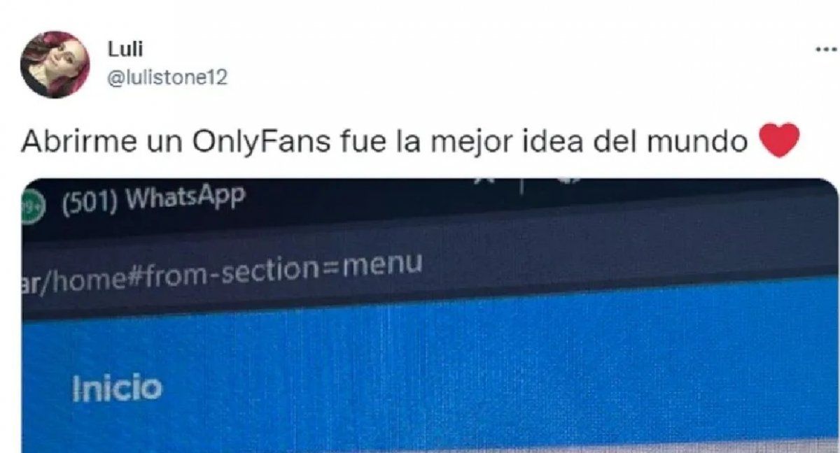 Se abrió una cuenta de OnlyFans
