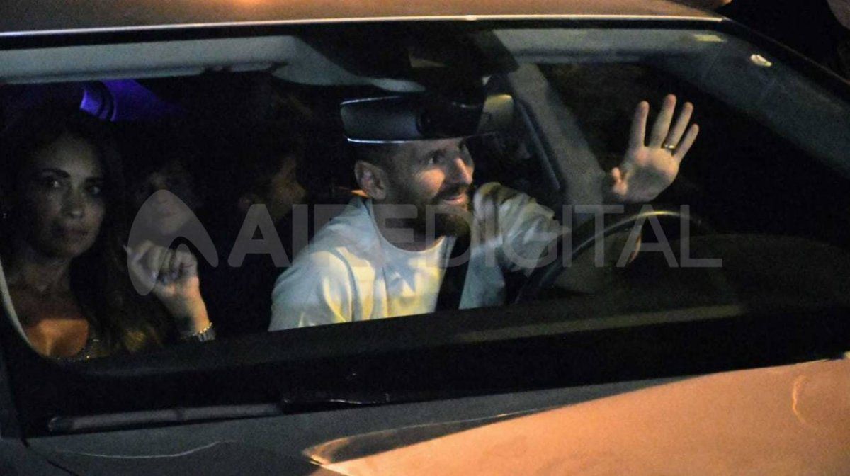 Lionel Messi hizo una fiesta en el City Center Rosario.