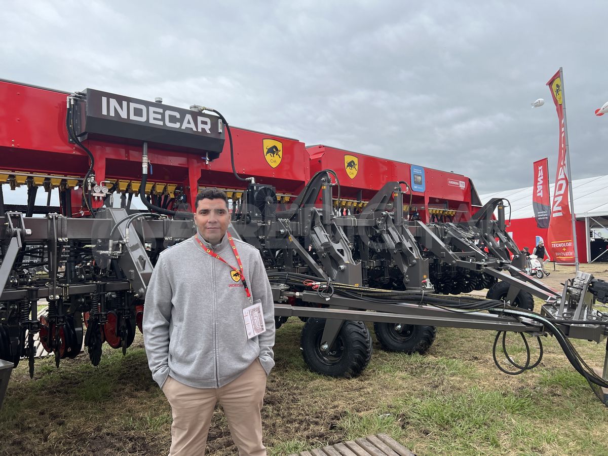 Matías Basualdo, gerente comercial de Indecar.