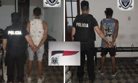 Detuvieron a dos hombres a una cuadra de la plaza Escalante Detuvieron a dos hombres a una cuadra de la plaza Escalante