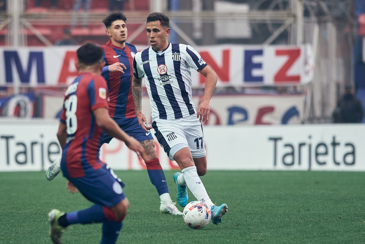 San Lorenzo encontró el empate agónico ante Talleres con un golazo de Barrios
