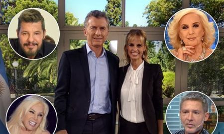 macri ceno con tinelli, mirtha, susana, suar y fabbiani macri ceno con tinelli, mirtha, susana, suar y fabbiani