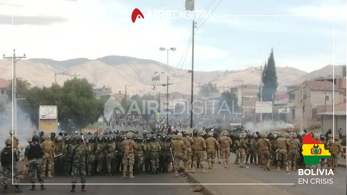 Nueve muertos por la represión en la marcha más violenta desde la renuncia de Evo Morales