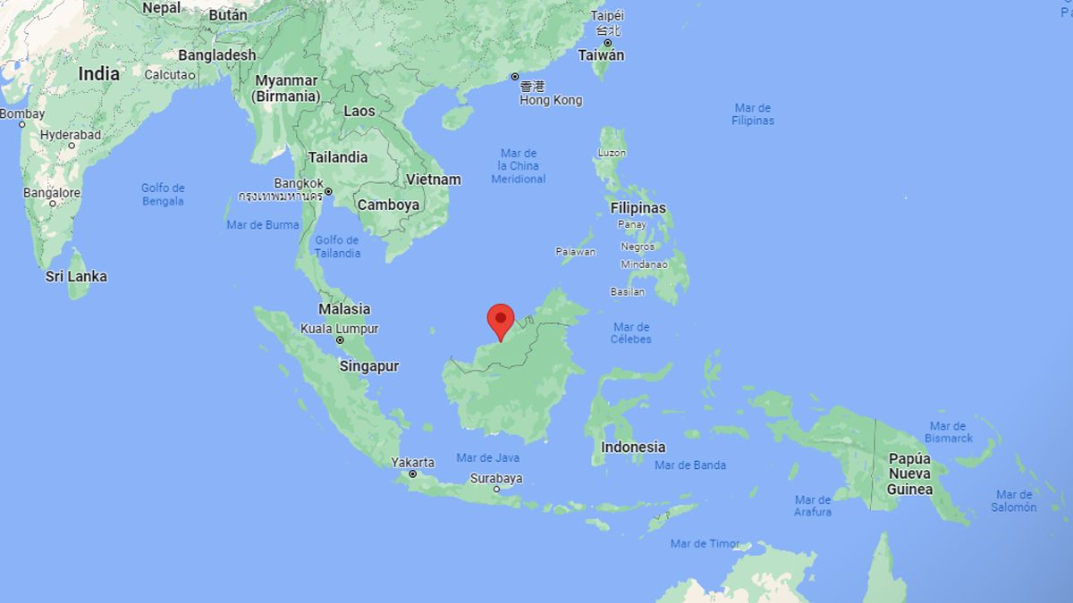 Где остров калимантан. Остров Борнео Малайзия на карте. Борнео Индонезия на карте.