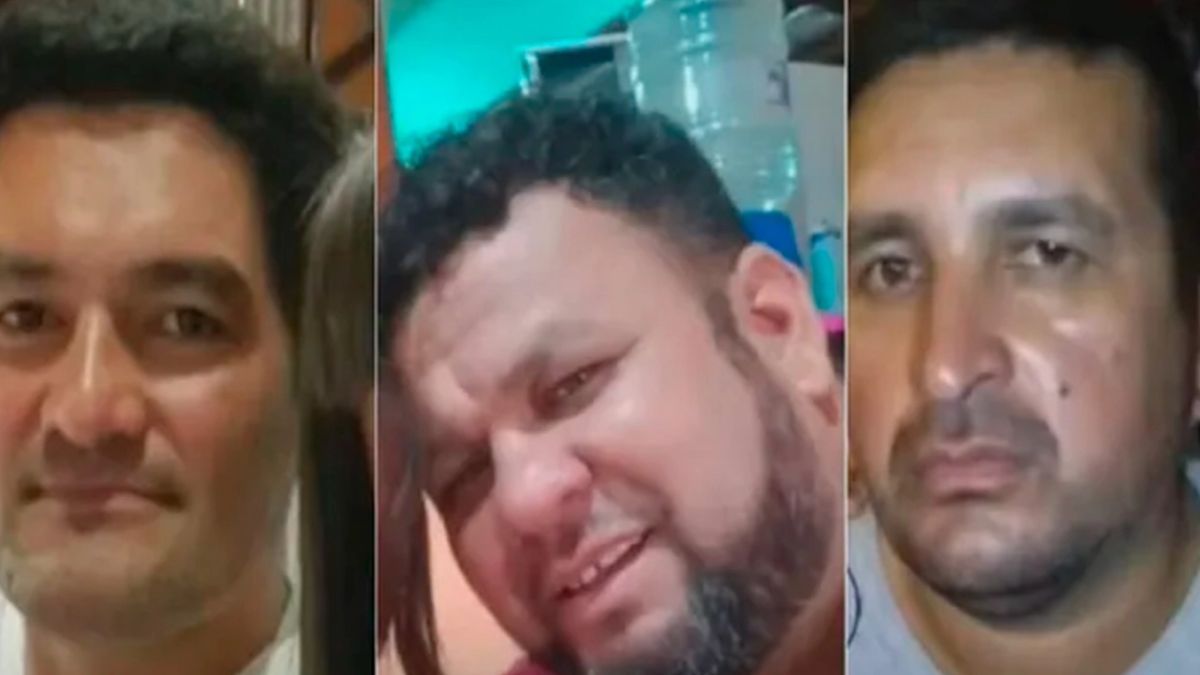 Los tres pescadores desaparecidos