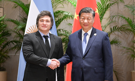 El mandatario nacional tuvo su primer encuentro bilateral con el presidente chino en medio de la negociación por los swaps El mandatario nacional tuvo su primer encuentro bilateral con el presidente chino en medio de la negociación por los swaps