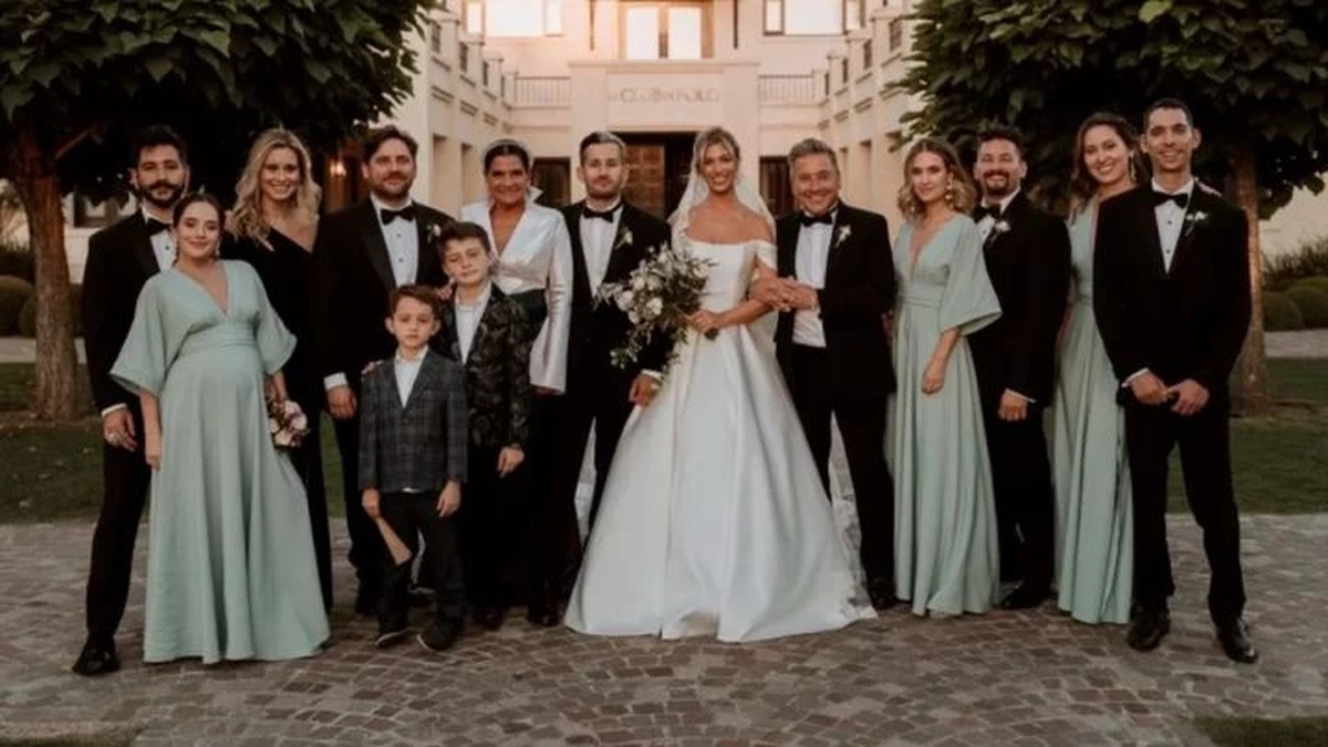 Stefi Roitman y Ricky Montaner se casaron el s&aacute;bado pasado.