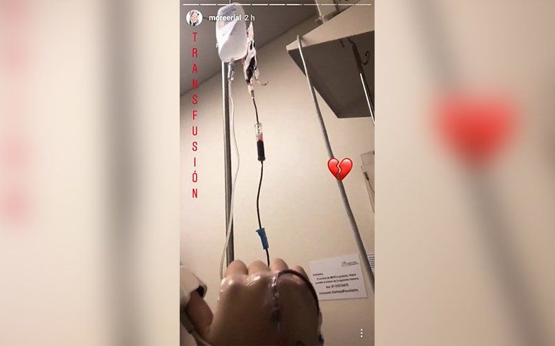 More Rial, internada en medio del escándalo con su padre