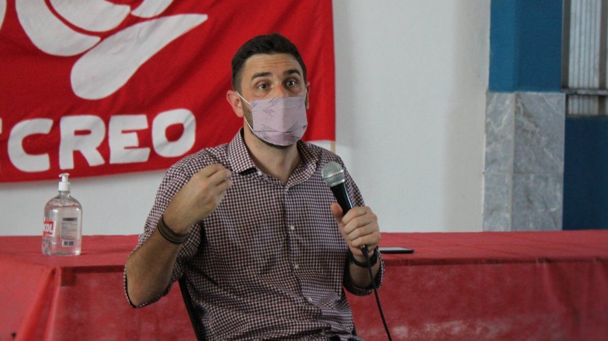 Enrique Estévez, presidente del Partido Socialista de Santa Fe.